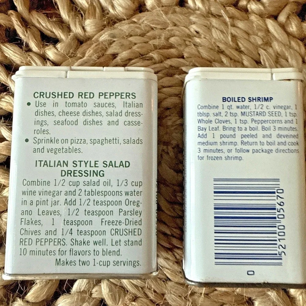 Mccormick vintage spice